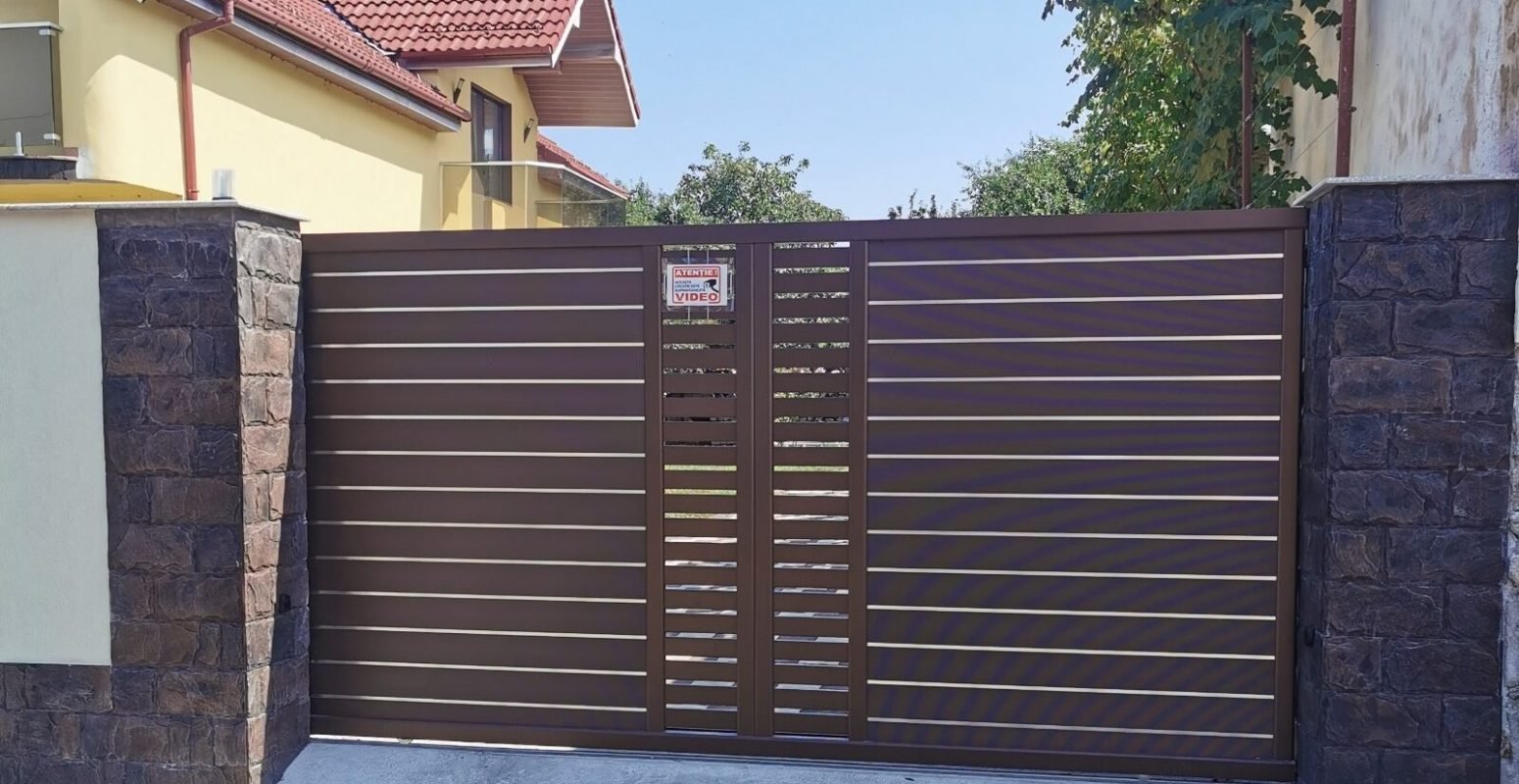Supreme Ideea 6020 - Poartă culisantă din aluminiu -Daniel House Sibiu